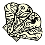 Seashell Rubber Stamps