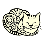 Cloisonné Cats Stamp Set