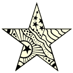 Cloisonné Stars Stamp Set